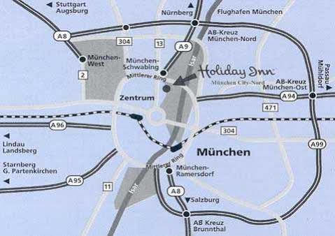 Holiday Inn Munich-Schwabing Exterior foto